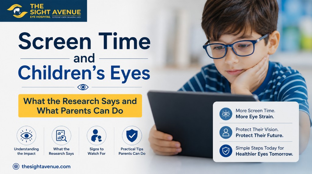 Screen Time and Children's Eyes – What the Research Says and What Parents Can Do