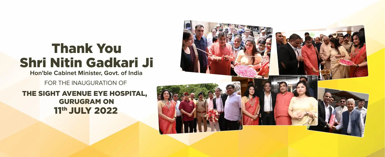 Shri Nitin Gadkari Ji at The Sight Avenue